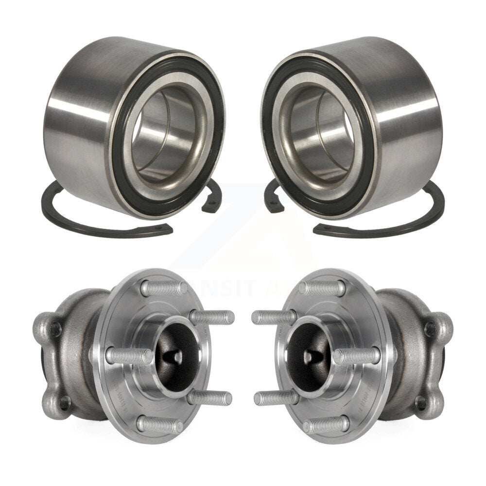 Wheel Bearing And Hub Assembly Front Rear Kit For Ford Escape Lincoln MKC C-Max