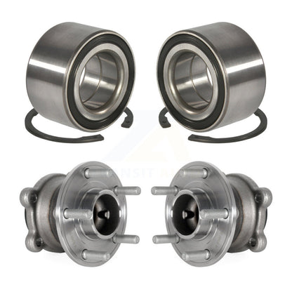 Wheel Bearing And Hub Assembly Front Rear Kit For Ford Escape Lincoln MKC C-Max