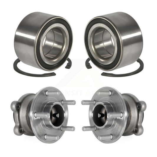 Wheel Bearing And Hub Assembly Front Rear Kit For Ford Escape Lincoln MKC C-Max