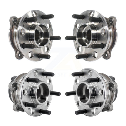 Wheel Bearing & Hub Assembly Front Rear Kit For 2016-2020 Kia Sorento FWD