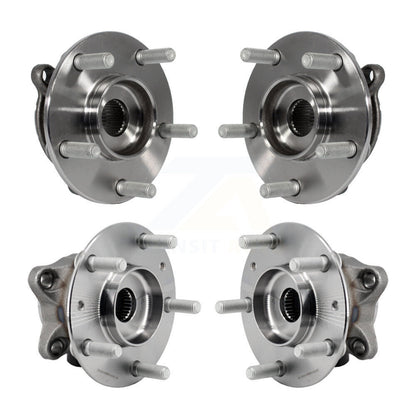 Wheel Bearing & Hub Assembly Front Rear Kit For 2016-2021 Mazda CX-3 AWD