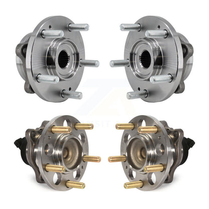 Wheel Bearing & Hub Assembly Front Rear Kit For 2017-2019 Kia Soul