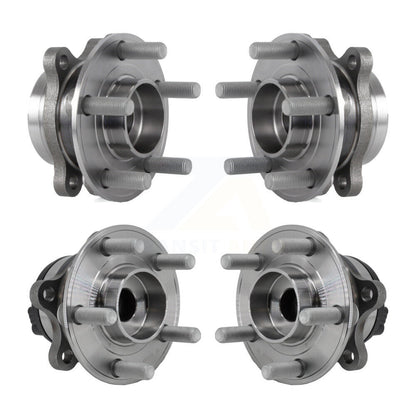 Wheel Bearing Hub Assembly Front Rear Kit For Ford Edge Lincoln Nautilus MKX FWD
