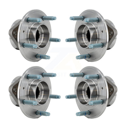 Wheel Bearing Hub Assembly Front Rear Kit For Chevrolet Equinox GMC Terrain 4WD