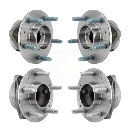 Wheel Bearing Hub Assembly Front Rear Kit For Chevrolet Equinox GMC Terrain FWD