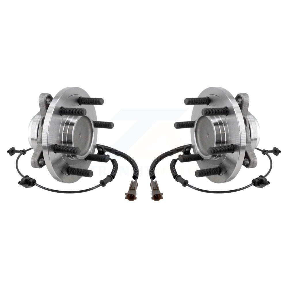 Wheel Bearing And Hub Assembly Front Pair For Ford F-150 Expedition Lincoln RWD