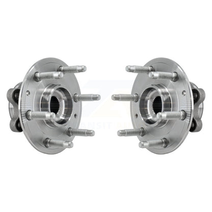 Wheel Bearing Hub Assembly Front Pair For Chevrolet GMC Silverado 1500 Sierra XL