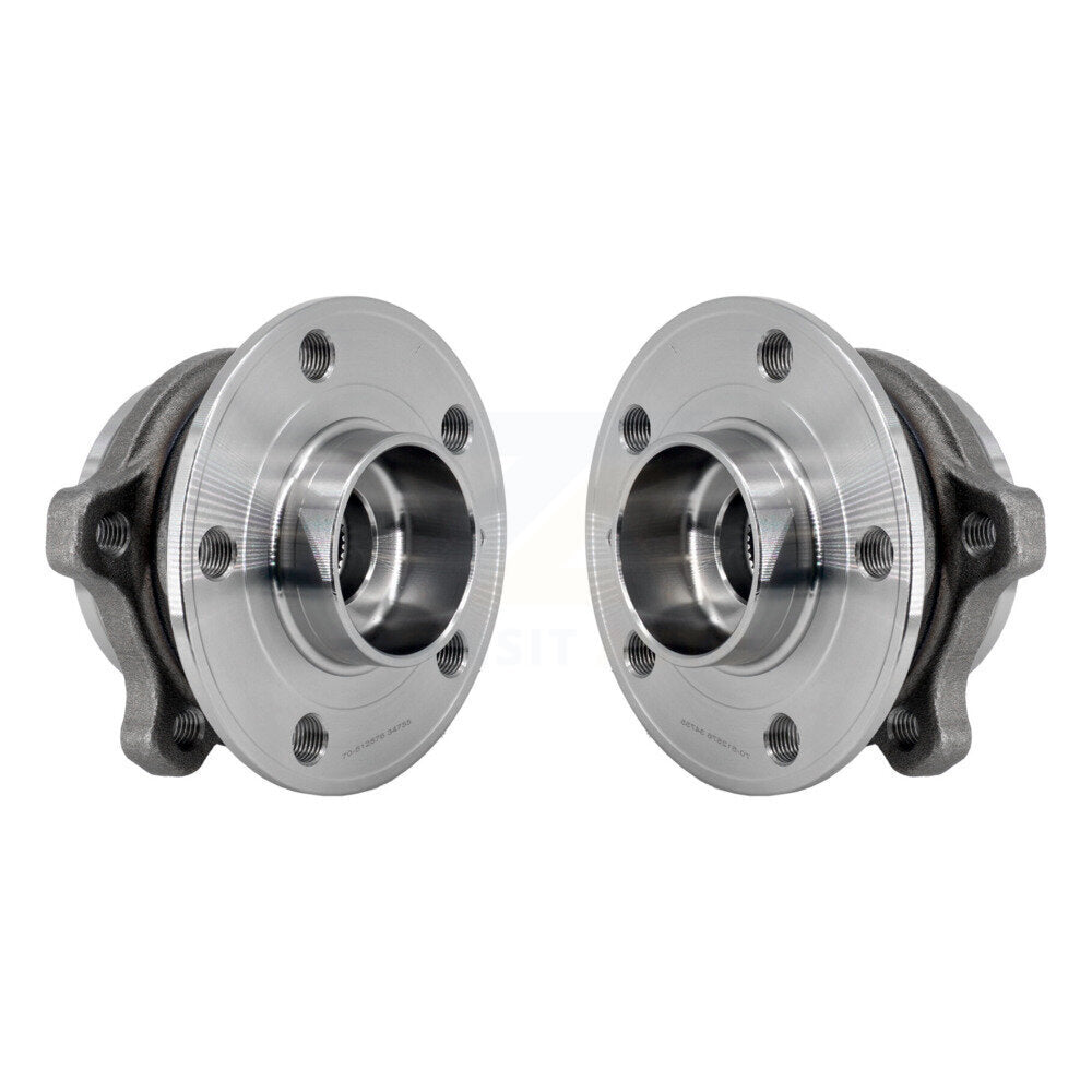 Wheel Bearing Hub Assembly Front Pair For Volvo XC60 XC90 XC40 Recharge S60 V60