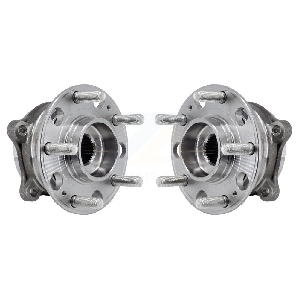 Wheel Bearing Hub Assembly Front Pair For Hyundai Santa Fe Kia Palisade Sorento