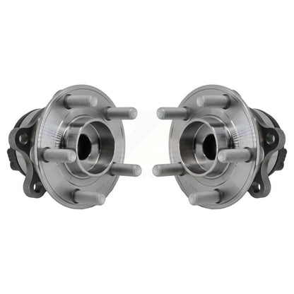 Wheel Bearing And Hub Assembly Rear Pair For Ford Edge Lincoln Nautilus MKX FWD