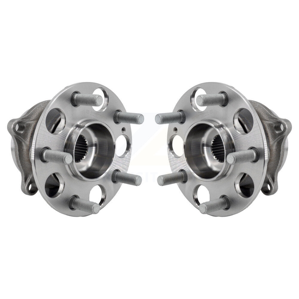 Wheel Bearing And Hub Assembly Rear Pair For 2014-2016 Acura MDX AWD