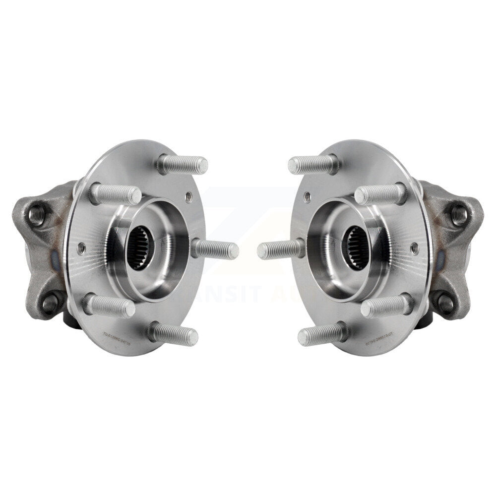 Wheel Bearing And Hub Assembly Rear Pair For 2016-2021 Mazda CX-3 AWD