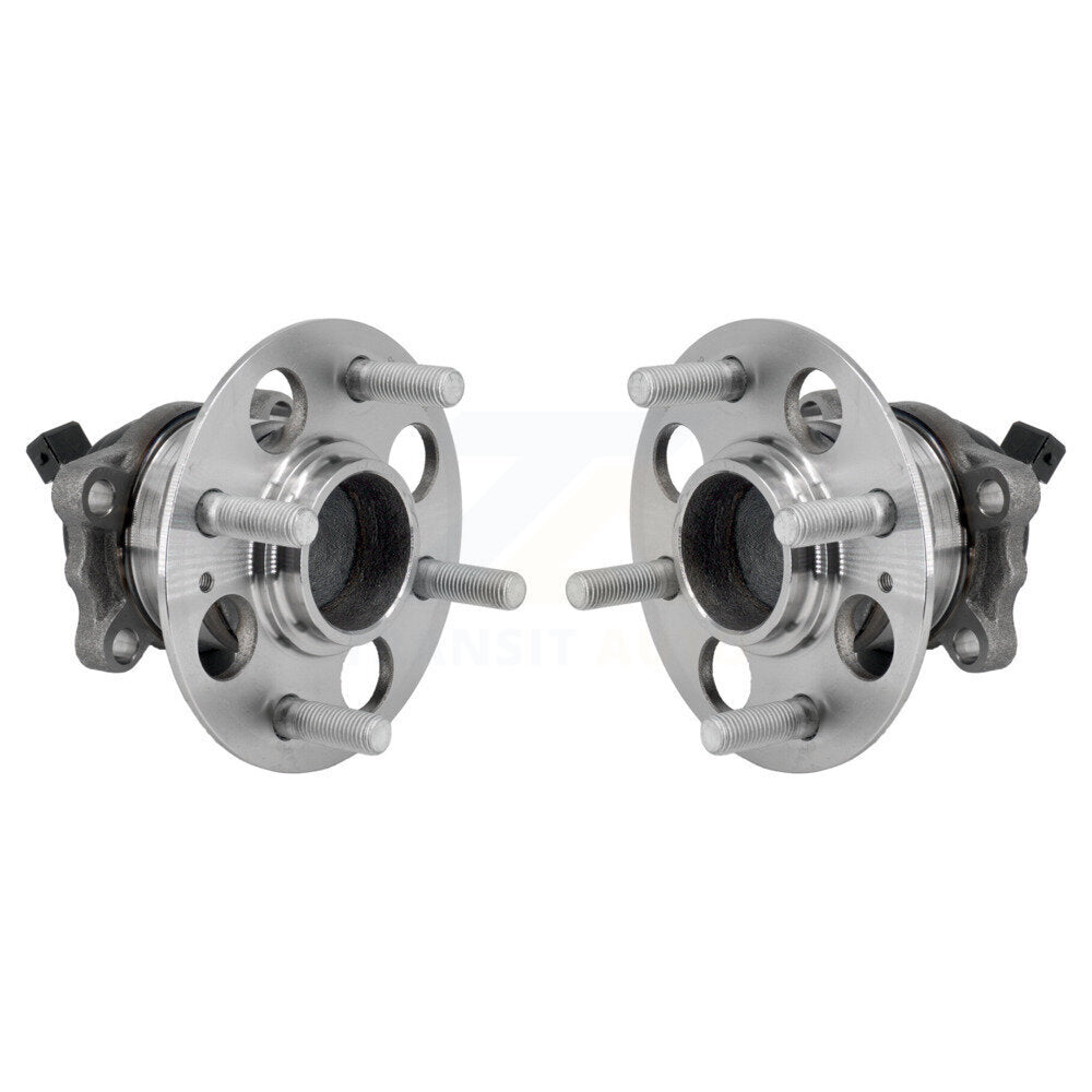 Wheel Bearing And Hub Assembly Rear Pair For Kia Rio Hyundai Accent