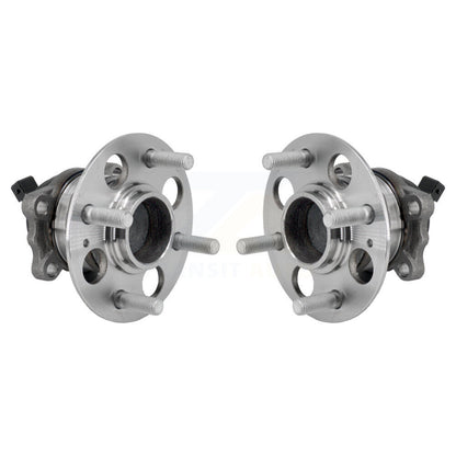Wheel Bearing And Hub Assembly Rear Pair For Kia Rio Hyundai Accent