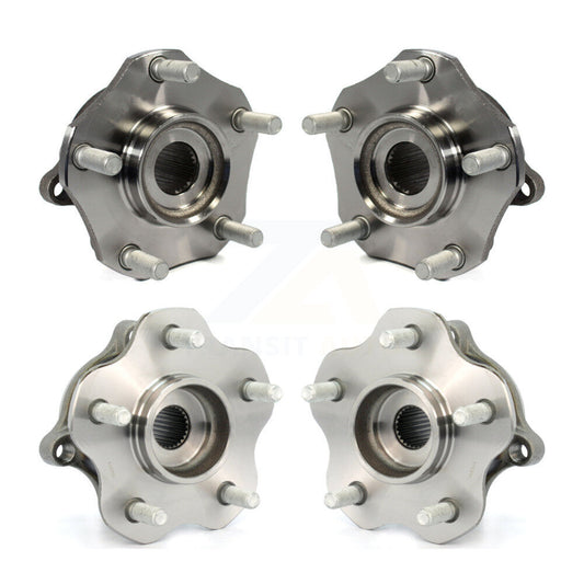 Wheel Bearing & Hub Assembly Front Rear Kit For Nissan Rogue AWD