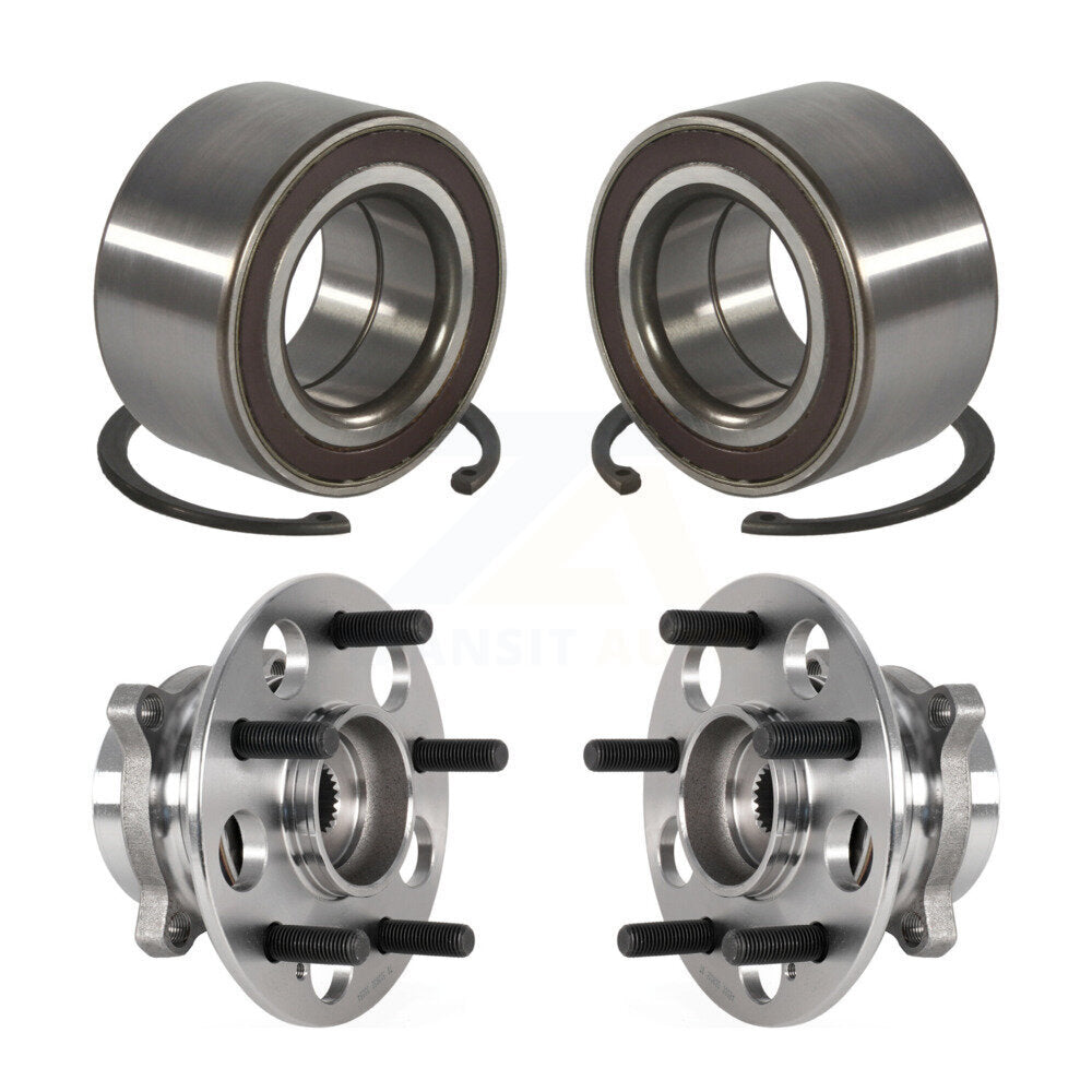 Wheel Bearing And Hub Assembly Front Rear Kit For 2017-2023 Honda CR-V AWD