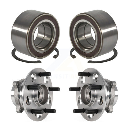 Wheel Bearing And Hub Assembly Front Rear Kit For 2017-2023 Honda CR-V AWD