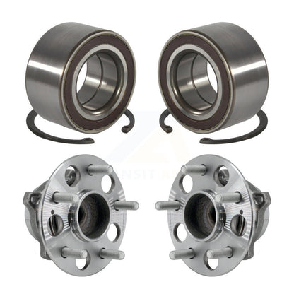 Wheel Bearing And Hub Assembly Front Rear Kit For 2017-2023 Honda CR-V FWD