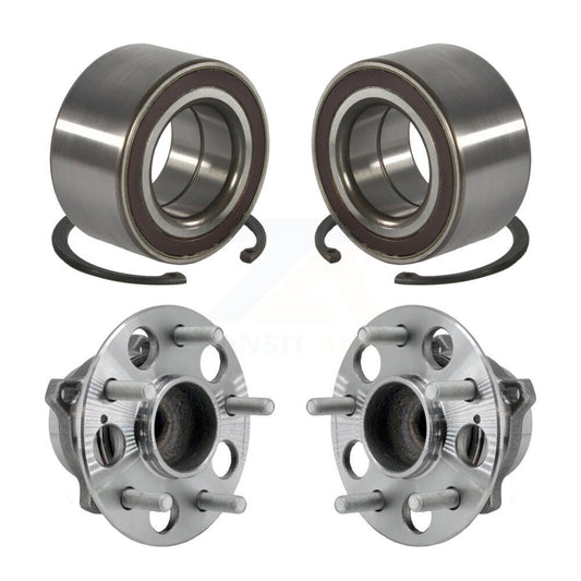 Wheel Bearing And Hub Assembly Front Rear Kit For 2017-2023 Honda CR-V FWD