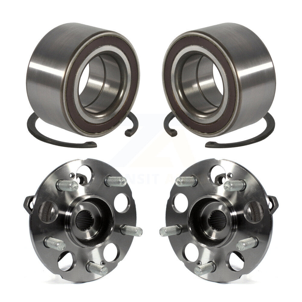 Wheel Bearing And Hub Assembly Front Rear Kit For Honda CR-V Acura RDX AWD