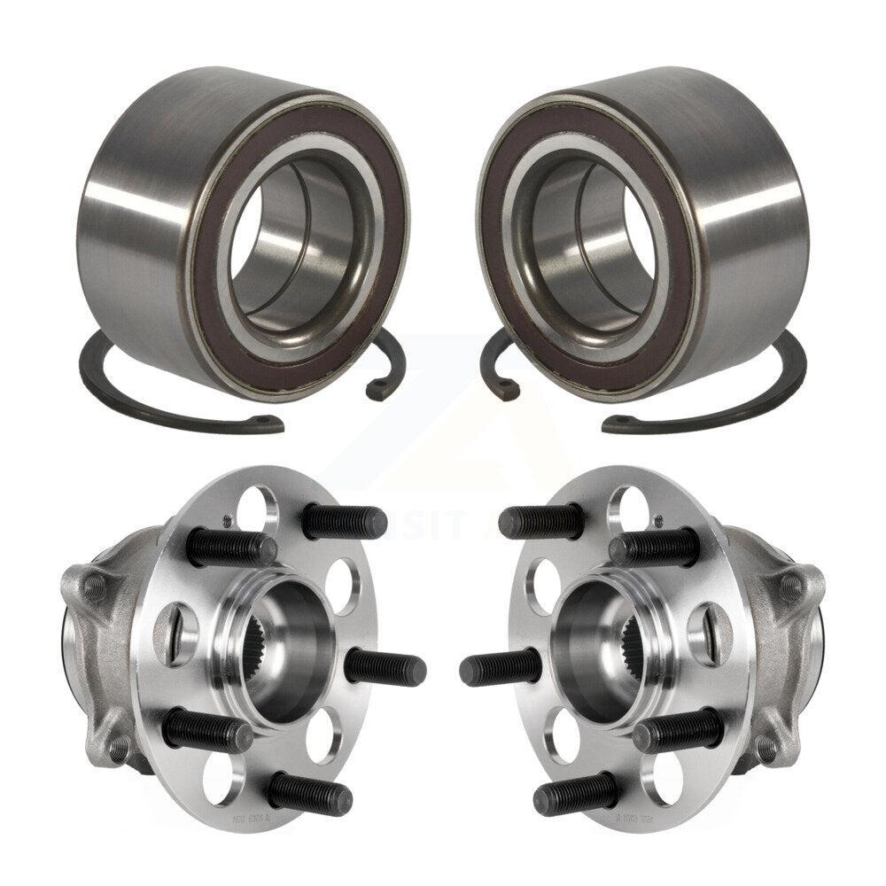 Wheel Bearing And Hub Assembly Front Rear Kit For Honda Pilot Acura MDX Passport