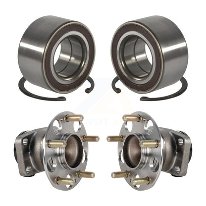 Wheel Bearing And Hub Assembly Front Rear Kit For 2016-2022 Honda HR-V FWD