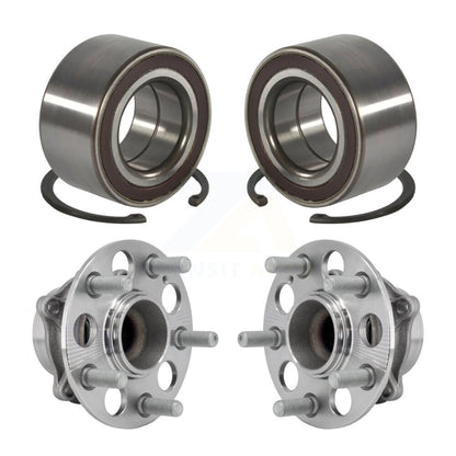 Wheel Bearing And Hub Assembly Front Rear Kit For 2018-2024 Honda Odyssey