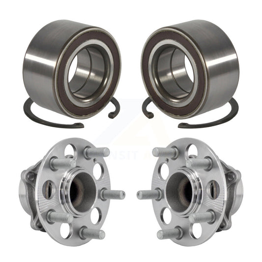 Wheel Bearing And Hub Assembly Front Rear Kit For 2018-2024 Honda Odyssey