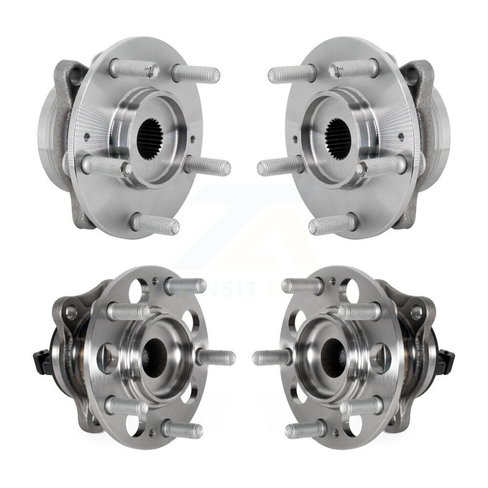 Wheel Bearing & Hub Assembly Front Rear Kit For 2018-2022 Hyundai Kona FWD