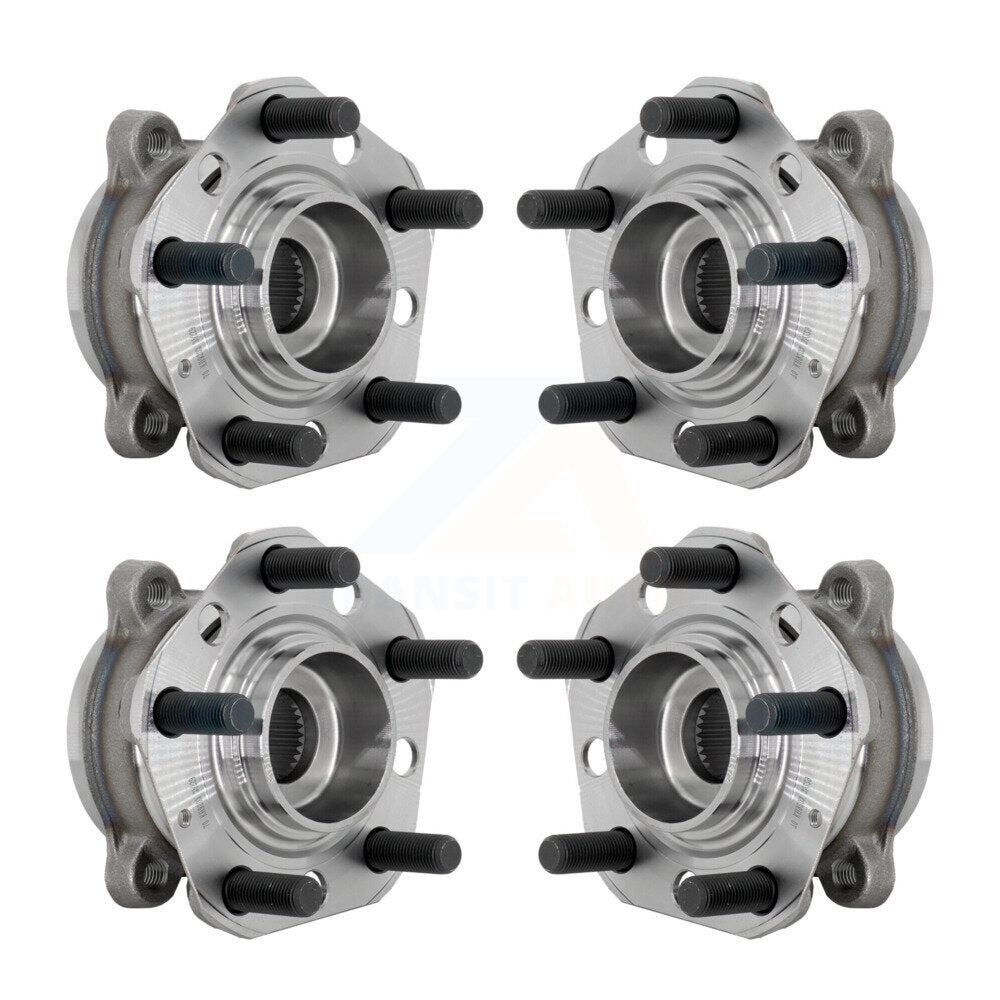 Wheel Bearing & Hub Assembly Front Rear Kit For Tesla 3 Y With 142mm Flange AWD