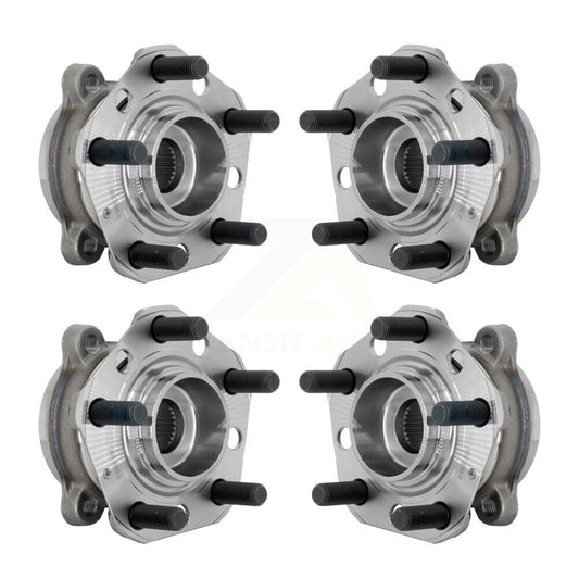 Wheel Bearing & Hub Assembly Front Rear Kit For Tesla 3 Y With 142mm Flange AWD