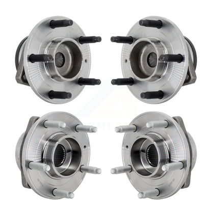 Wheel Bearing & Hub Assembly Front Rear Kit For 2014-2019 Chevrolet Corvette
