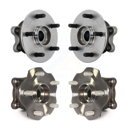 Wheel Bearing & Hub Assembly Front Rear Kit For Toyota Highlander Sienna AWD