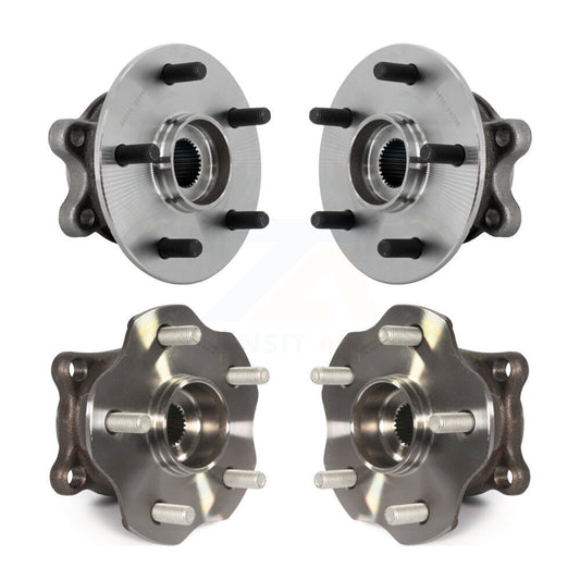 Wheel Bearing & Hub Assembly Front Rear Kit For Toyota Highlander Sienna AWD