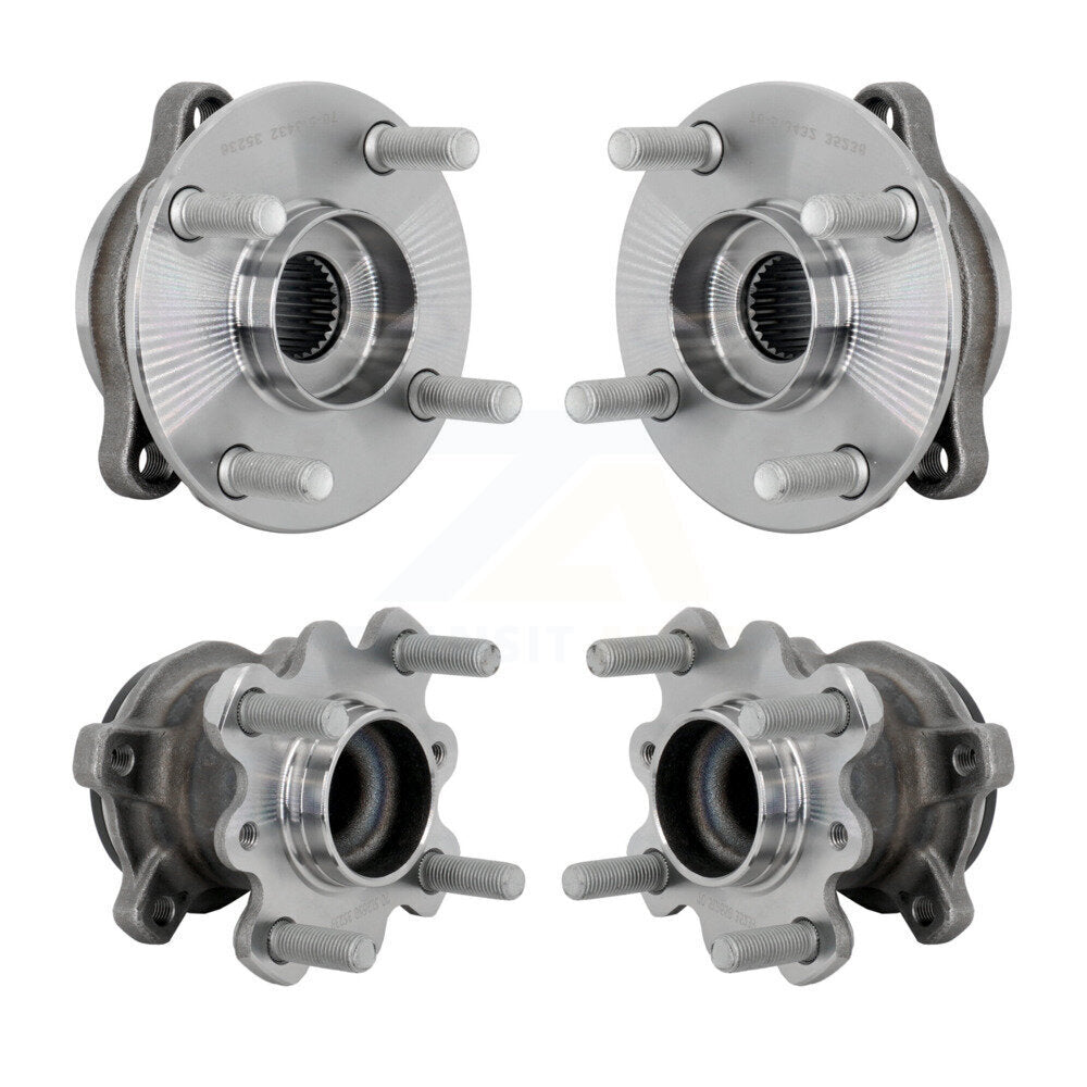 Wheel Bearing & Hub Assembly Front Rear Kit For Toyota Yaris iA Scion