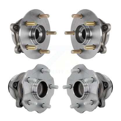 Wheel Bearing & Hub Assembly Front Rear Kit For Lexus RX350 RX350L RX450h FWD