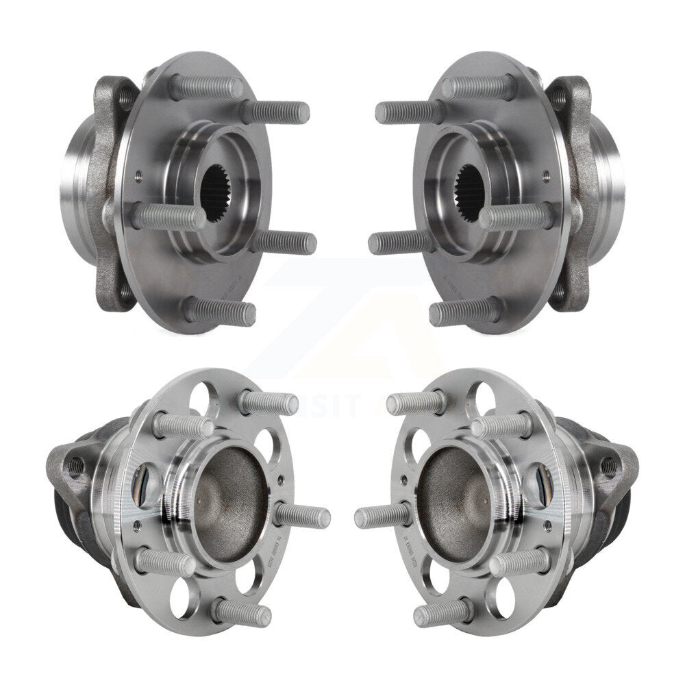 Wheel Bearing & Hub Assembly Front Rear Kit For Kia Forte Hyundai Elantra GT