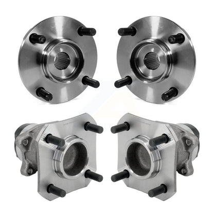 Wheel Bearing & Hub Assembly Front Rear Kit For 2009-2014 Nissan Cube