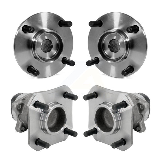 Wheel Bearing & Hub Assembly Front Rear Kit For 2009-2014 Nissan Cube