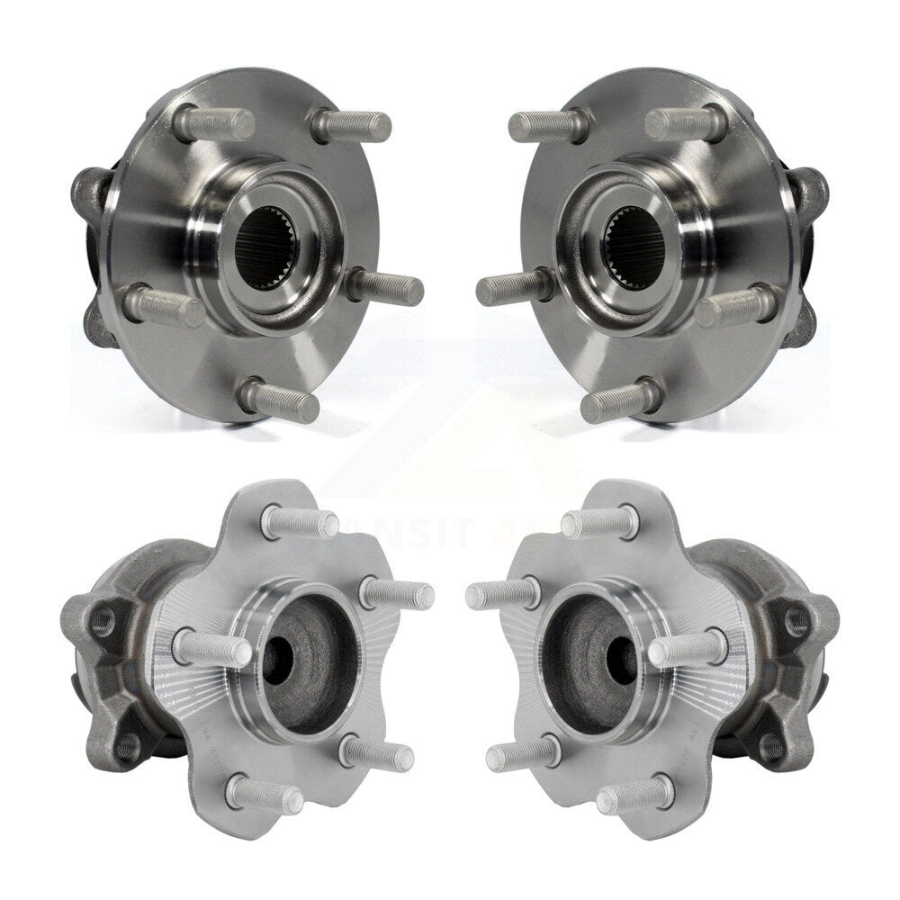 Wheel Bearing & Hub Assembly Front Rear Kit For Nissan Juke LEAF