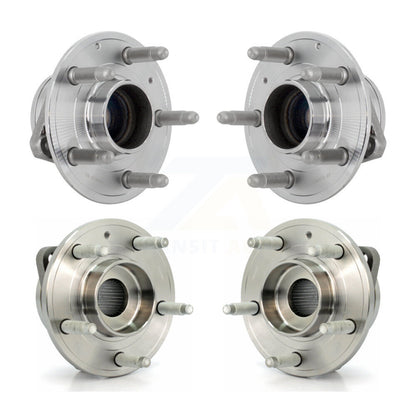 Wheel Bearing & Hub Assembly Front Rear Kit For 2013-2019 Cadillac ATS RWD
