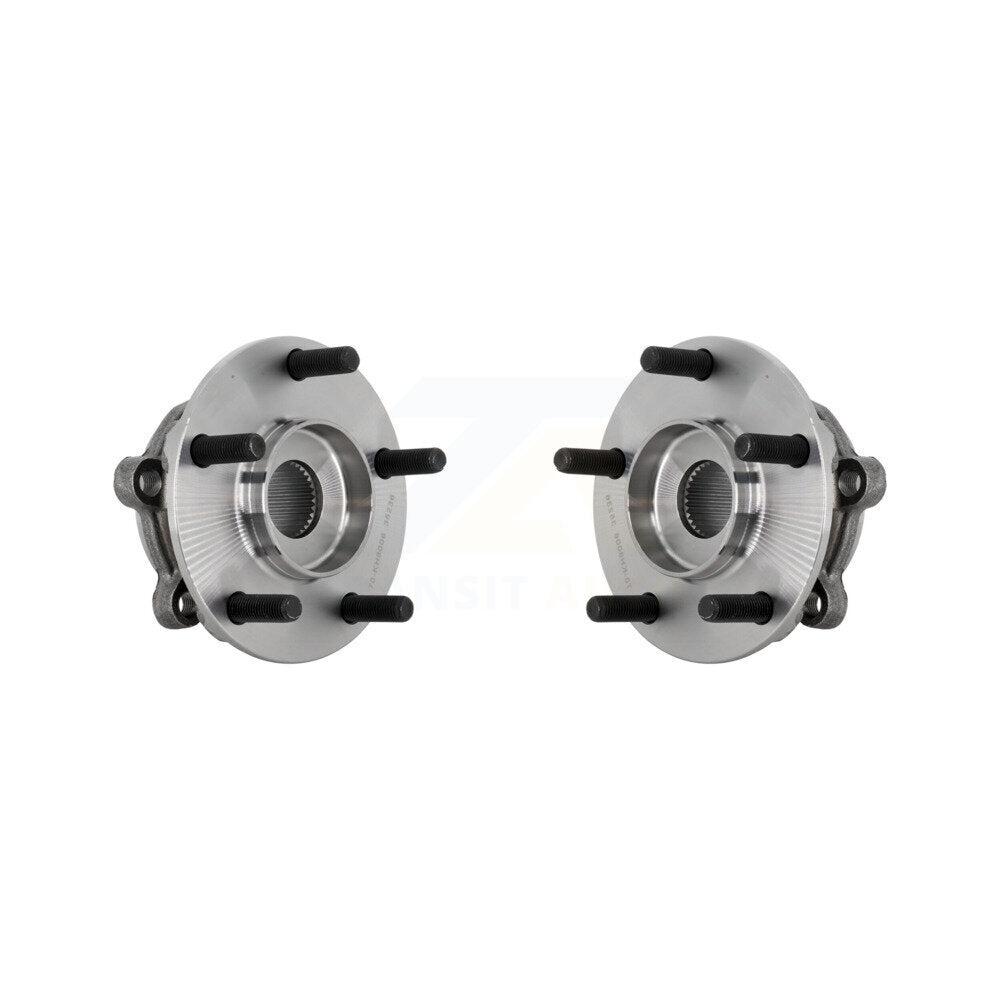 Wheel Bearing And Hub Assembly Front Pair For 2016-2023 Mazda CX-9