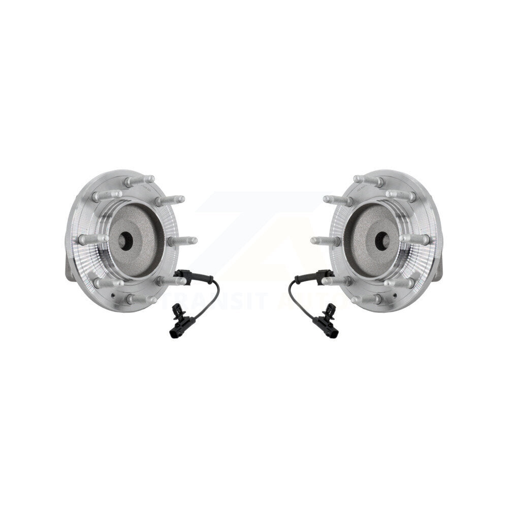 Wheel Bearing Hub Assembly Front Pair For GMC Chevrolet Sierra 2500 HD Silverado