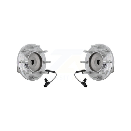 Wheel Bearing Hub Assembly Front Pair For GMC Chevrolet Sierra 2500 HD Silverado
