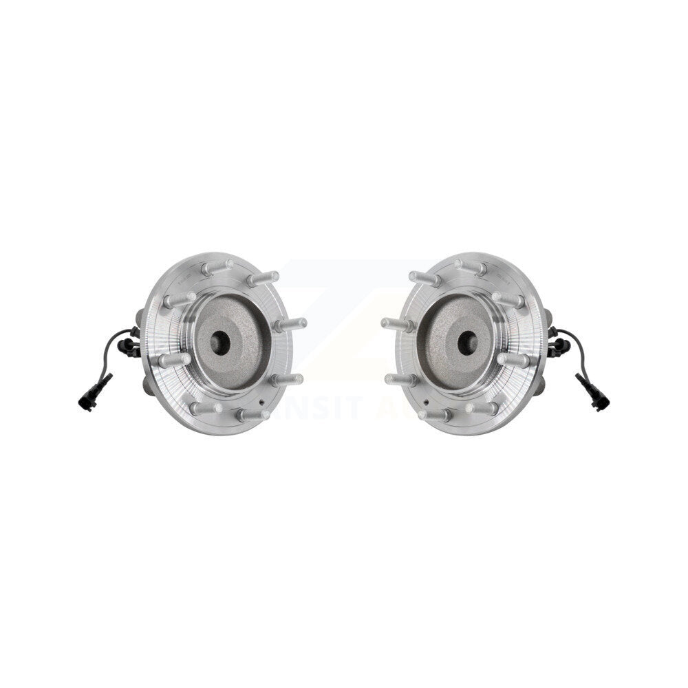 Wheel Bearing Hub Assembly Front Pair For GMC Sierra 3500 HD Chevrolet Silverado