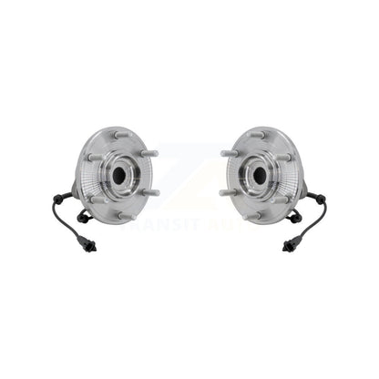 Wheel Bearing And Hub Assembly Front Pair For 2017-2023 Nissan TITAN 4WD
