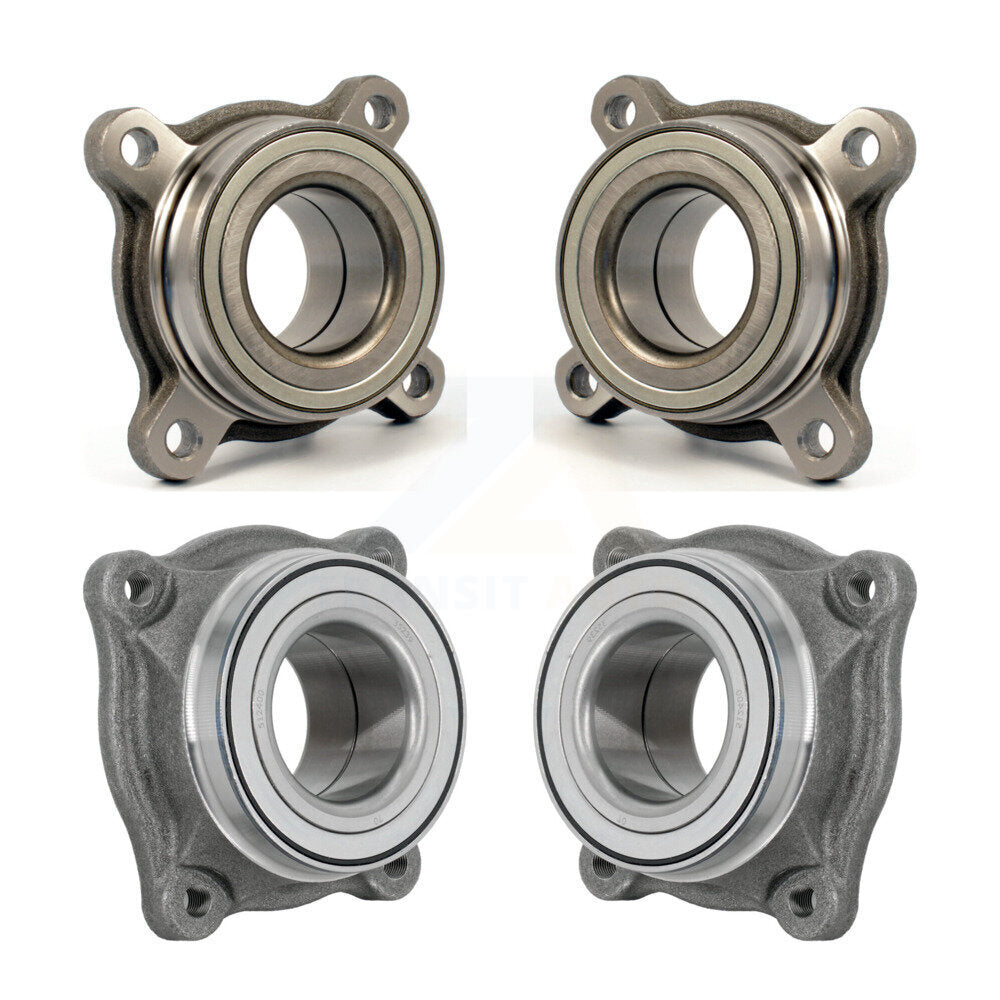 Wheel Bearing Assembly Front Rear Kit For 2008-2022 Toyota Sequoia