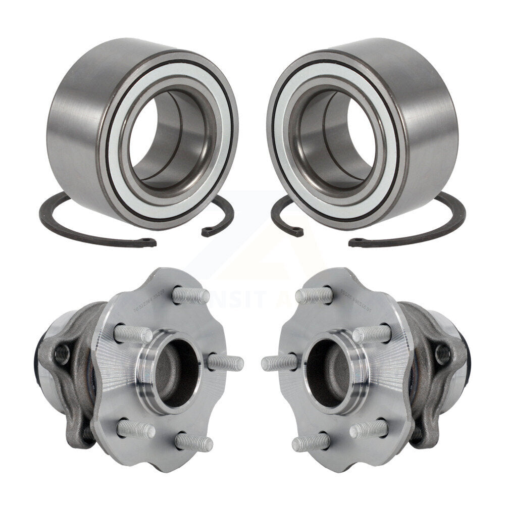 Wheel Bearing Hub Assembly Front Rear Kit For Toyota Highlander Lexus RX350 FWD