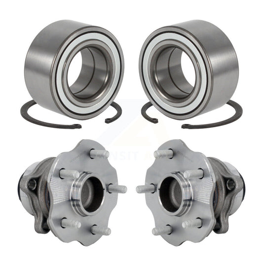 Wheel Bearing Hub Assembly Front Rear Kit For Toyota Highlander Lexus RX350 FWD