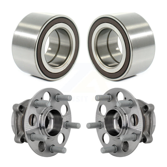 Wheel Bearing And Hub Assembly Front Rear Kit For 2017-2019 Honda Ridgeline AWD